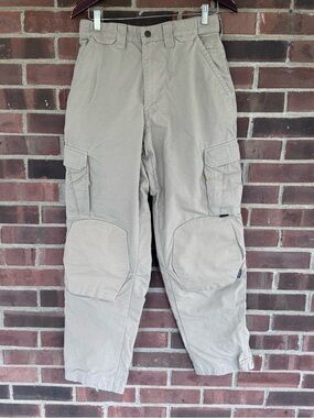 Tru Spec Cargo Pants Men’s Medium Regular Tactical Khaki Military Ripstop